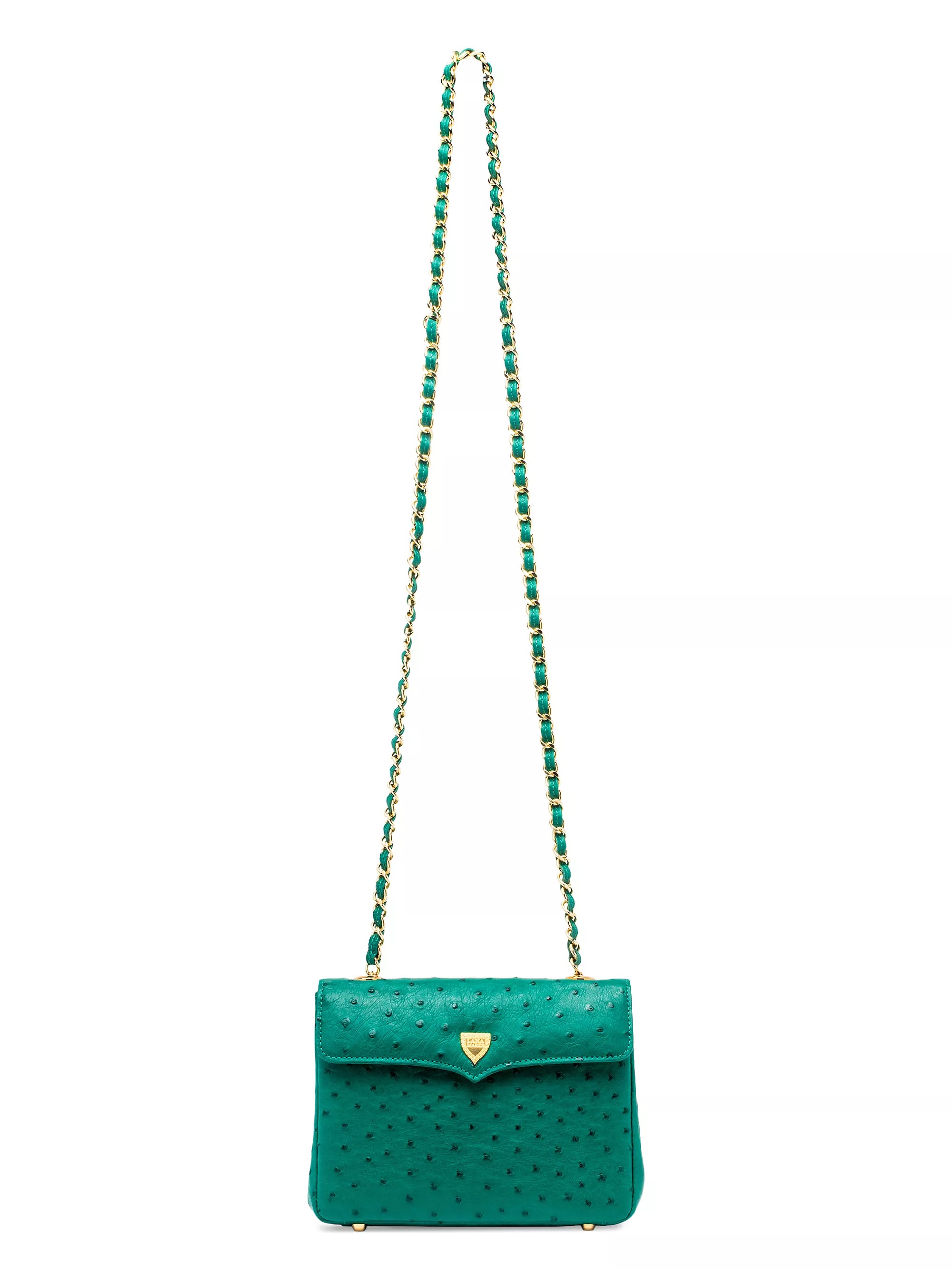 Medium Chain Bag in Green