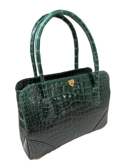 Baby Jet Tote in Emerald Green