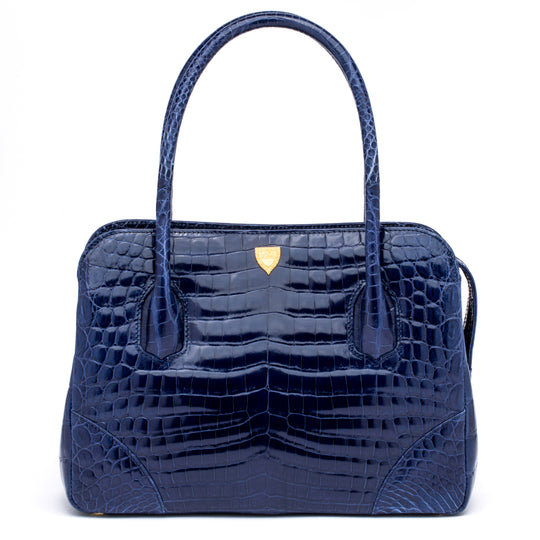 Baby Jet Tote in Royal Sapphire Blue