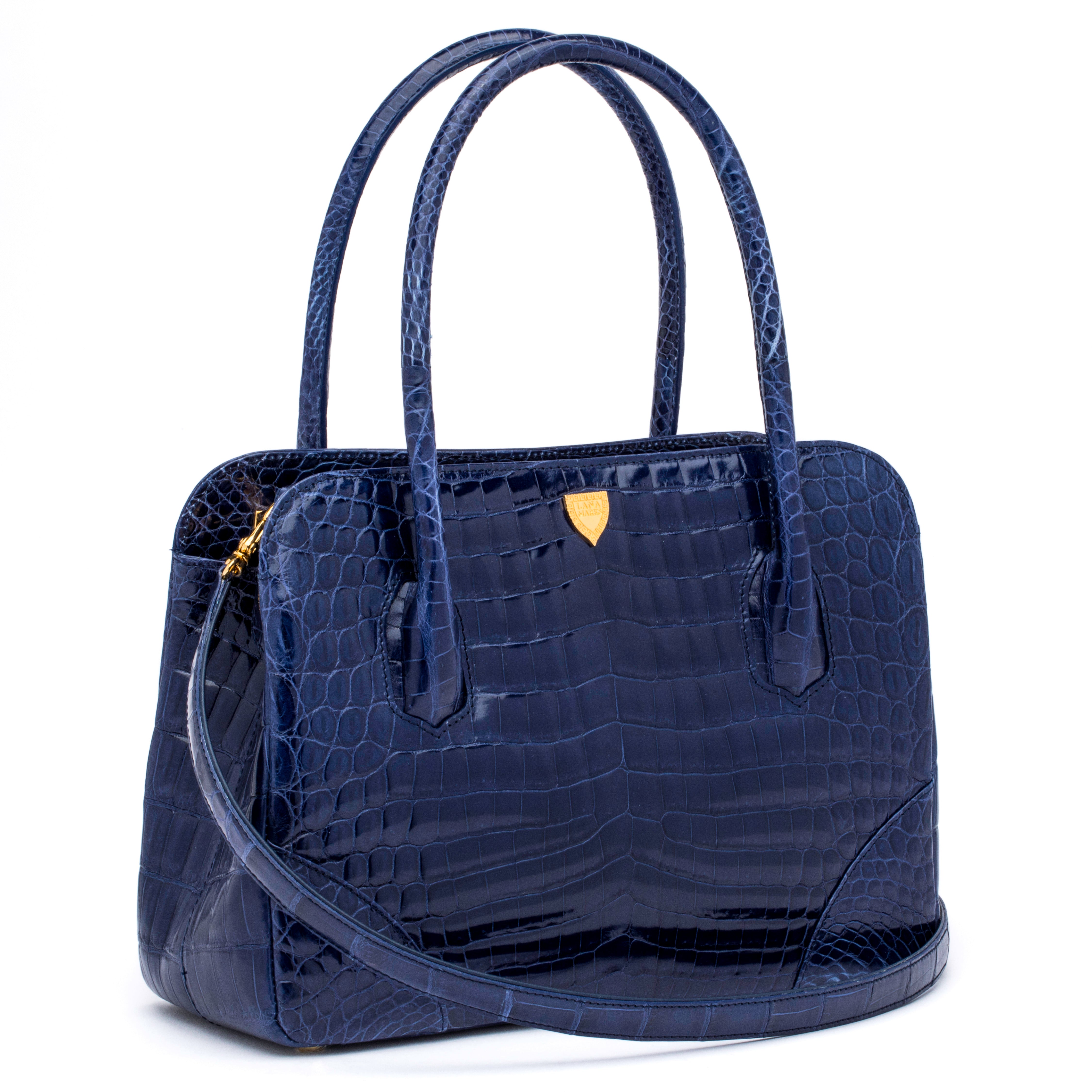 Baby Jet Tote in Royal Sapphire Blue
