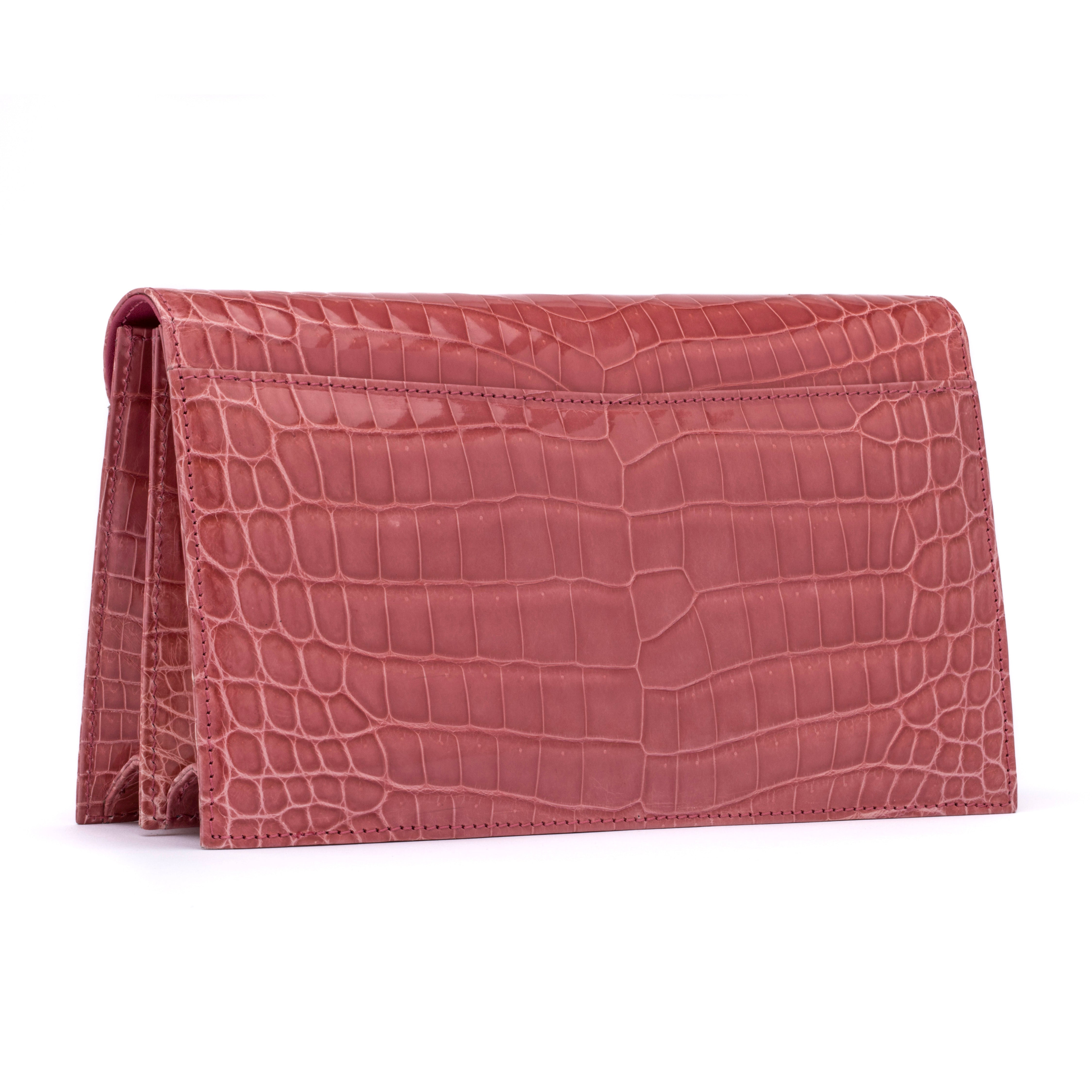 Capri Clutch in Petal Pink