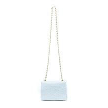 Load image into Gallery viewer, Medium Chain Bag in White Ostrich
