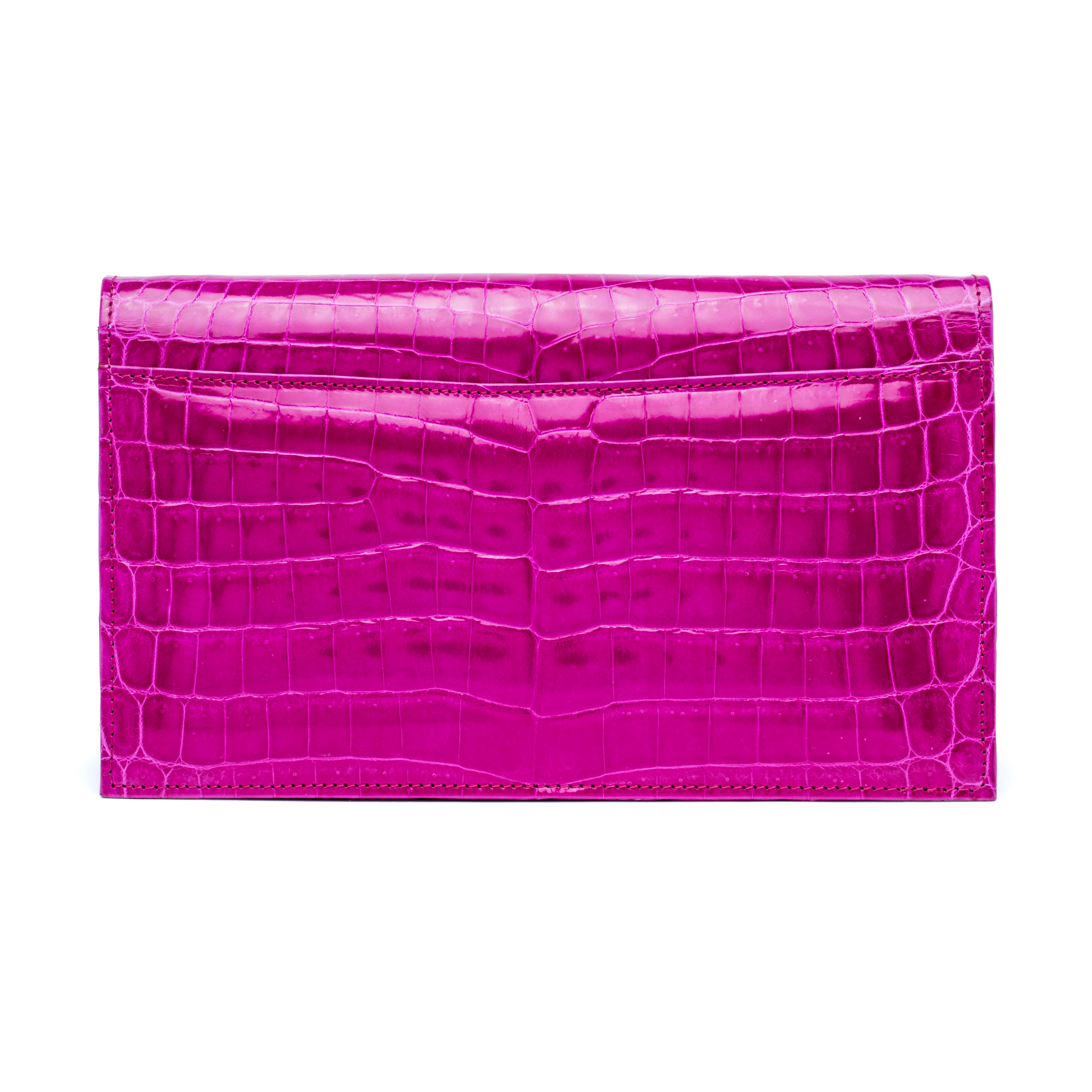 Capri Clutch in Hot Pink