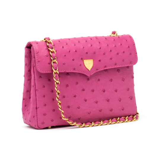 Medium Chain Bag in Pink