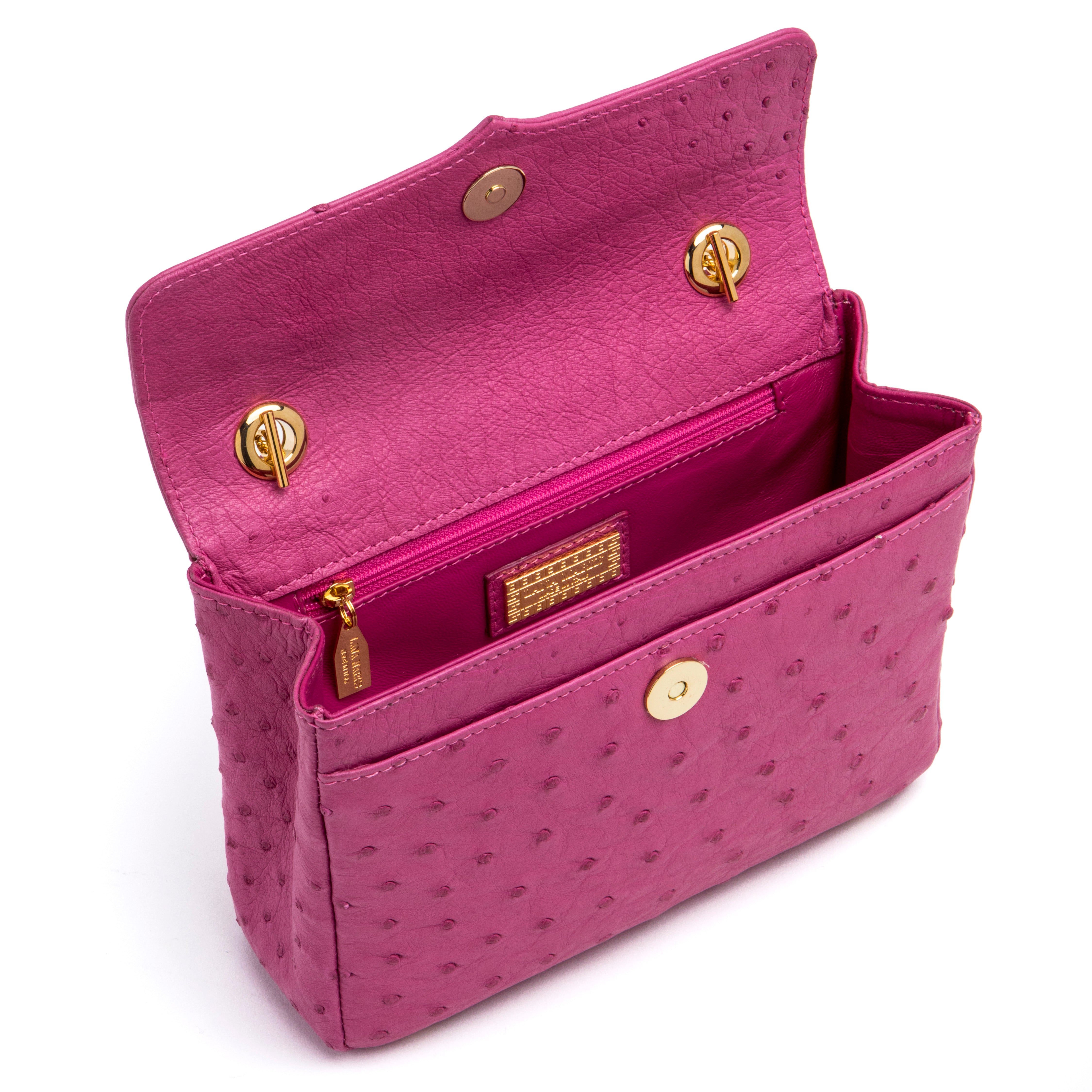 Medium Chain Bag in Pink