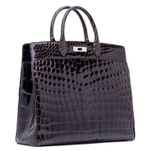 Load image into Gallery viewer, Executive Tote in Brown
