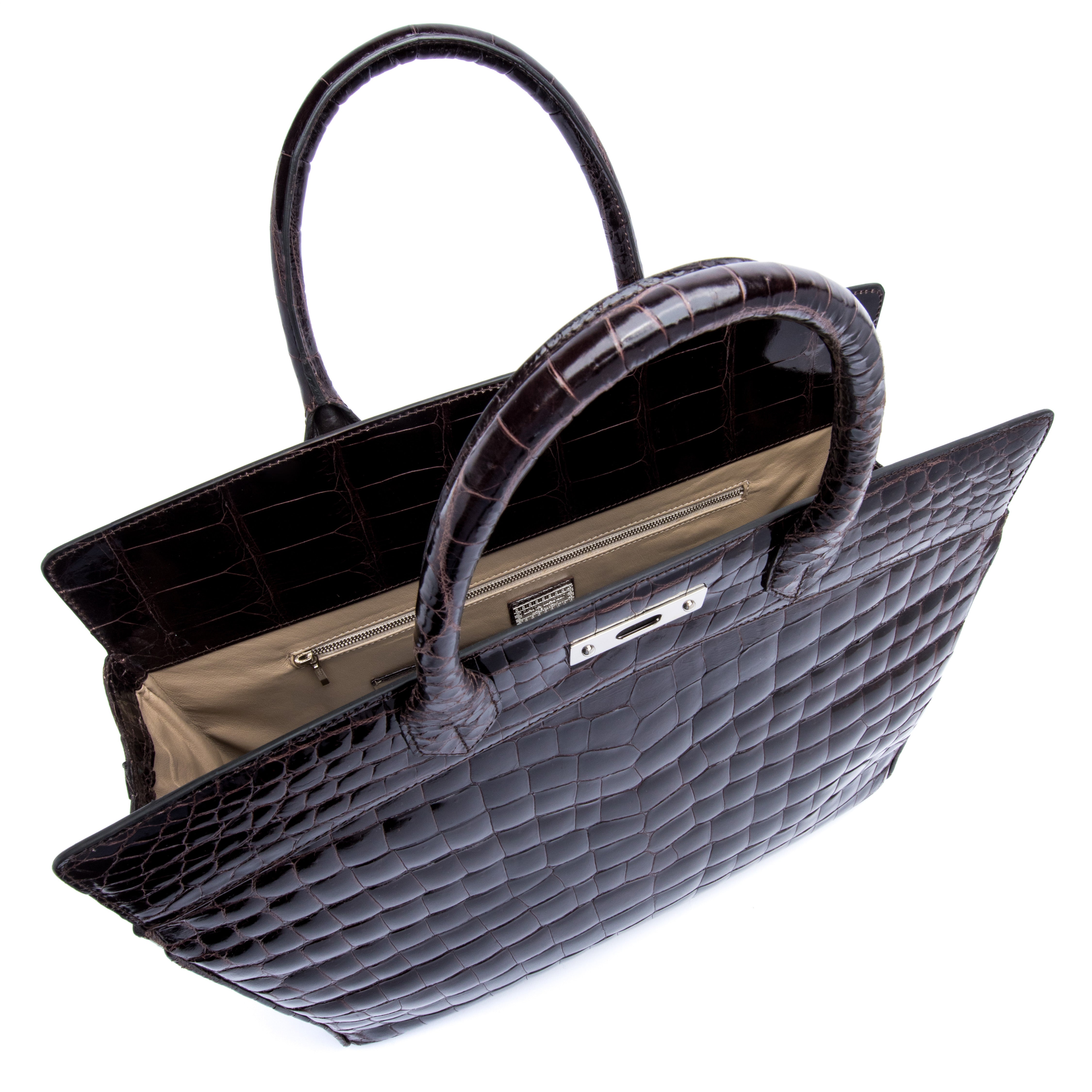 Executive Tote in Brown