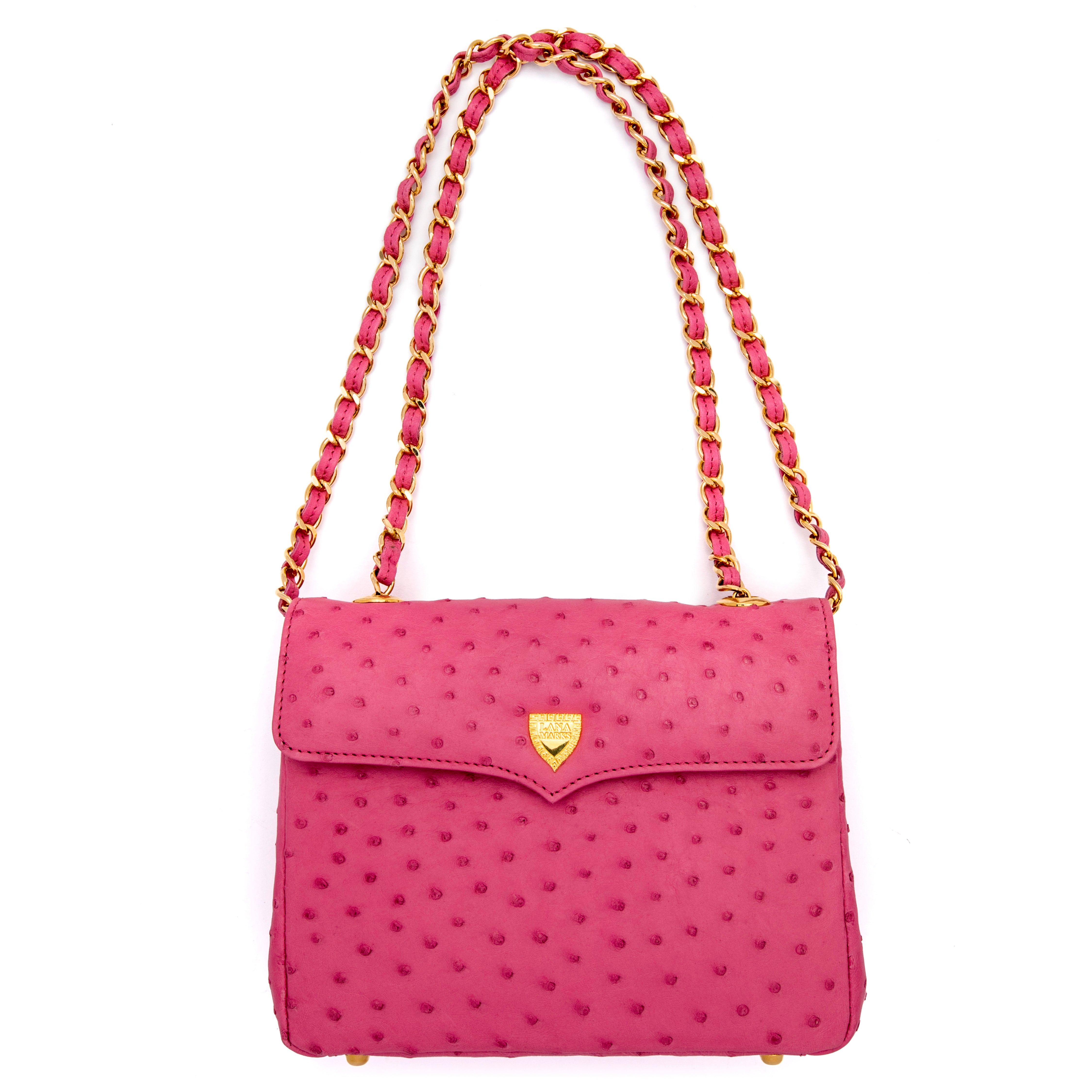 Medium Chain Bag in Pink