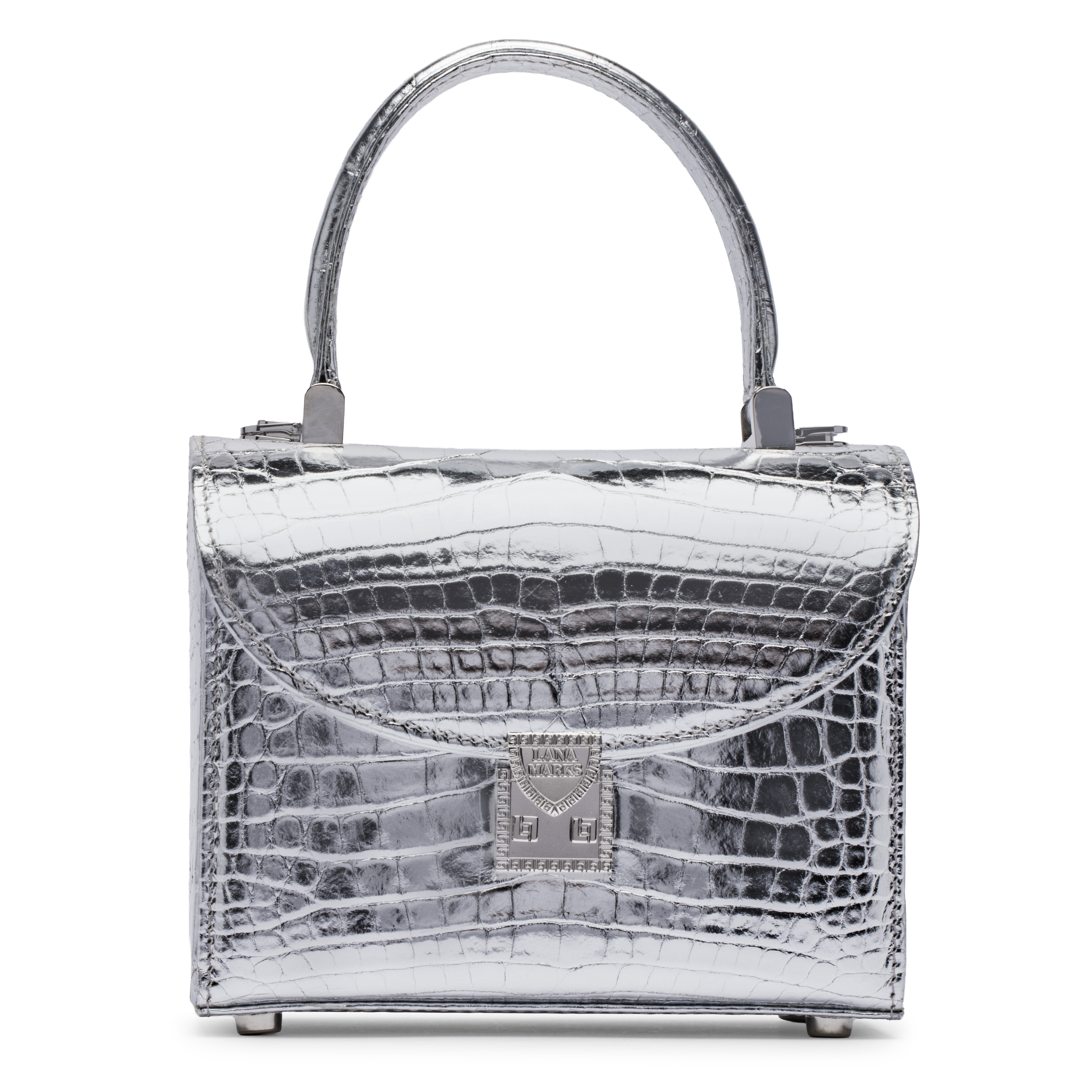 Baby Lunchbox in Metallic Silver