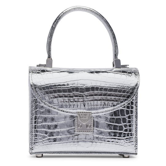 Baby Lunchbox in Metallic Silver