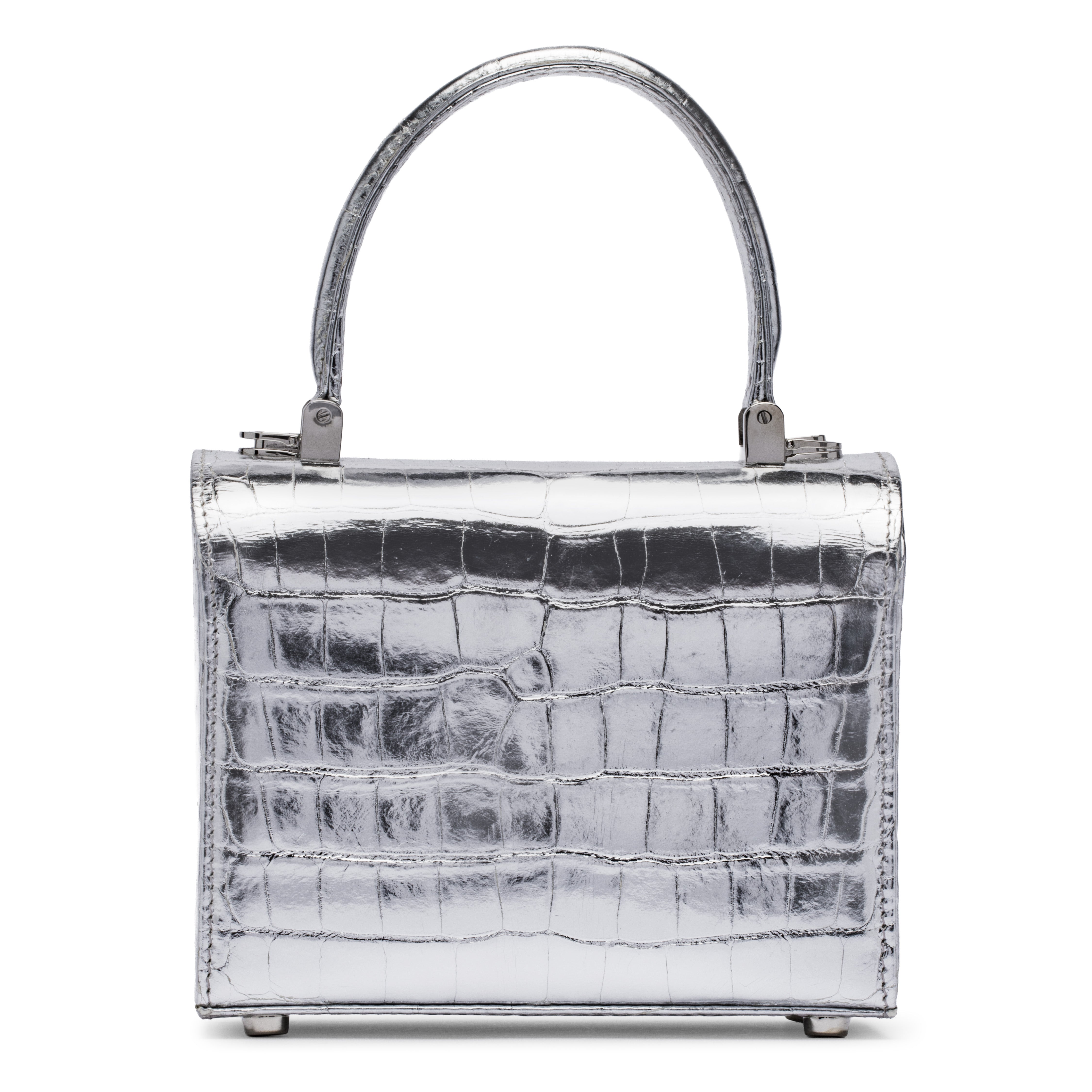 Baby Lunchbox in Metallic Silver