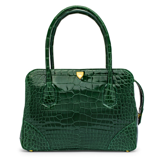Baby Jet Tote in Forest Green