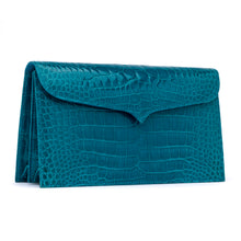 Load image into Gallery viewer, Capri Clutch in Turquoise
