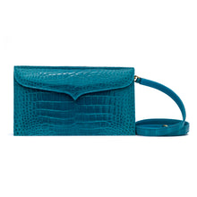 Load image into Gallery viewer, Capri Clutch in Turquoise
