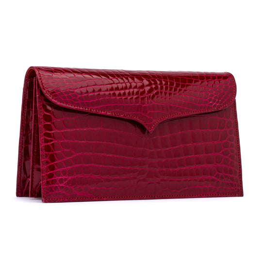 Capri Clutch in Red