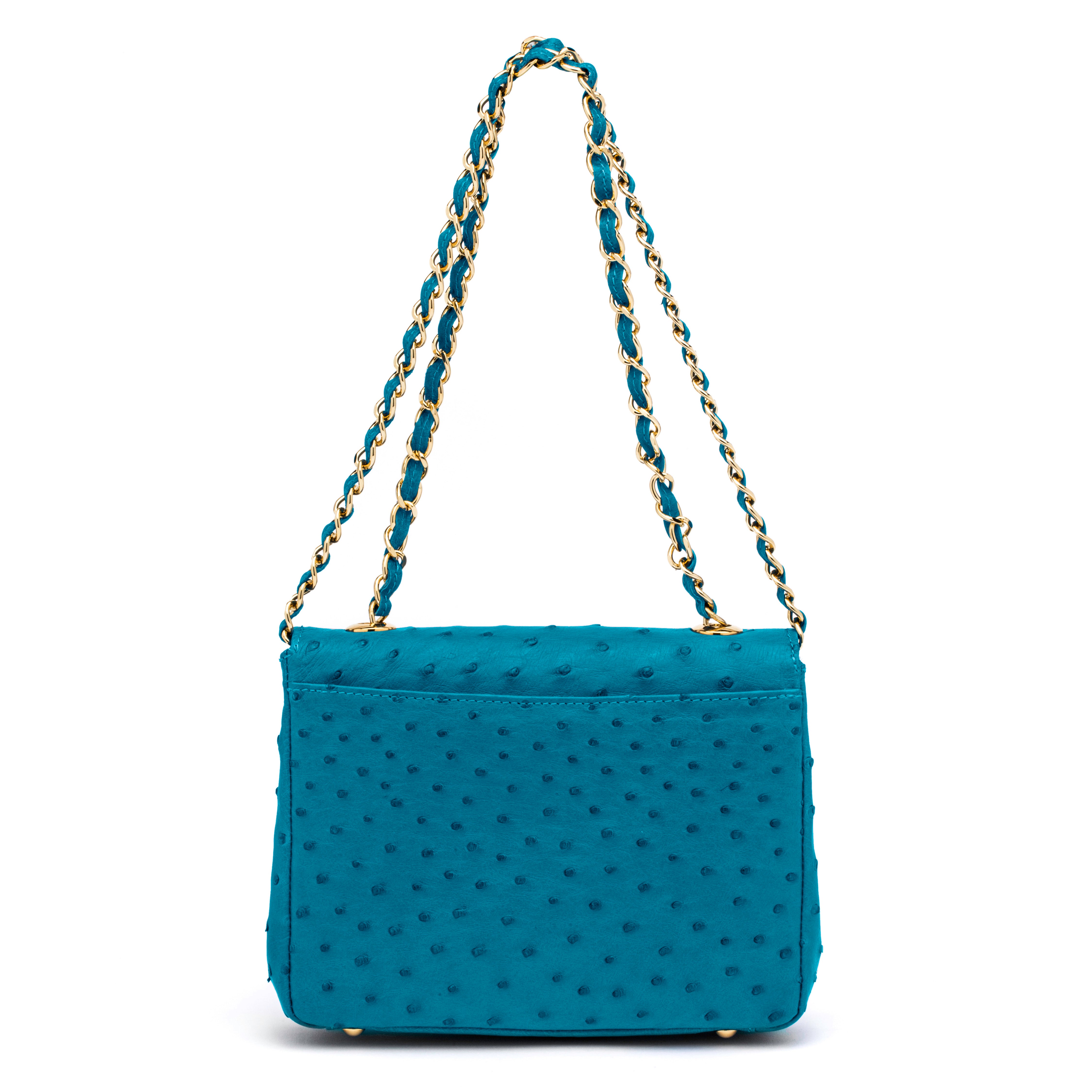 Medium Chain Bag in Blue Jeans