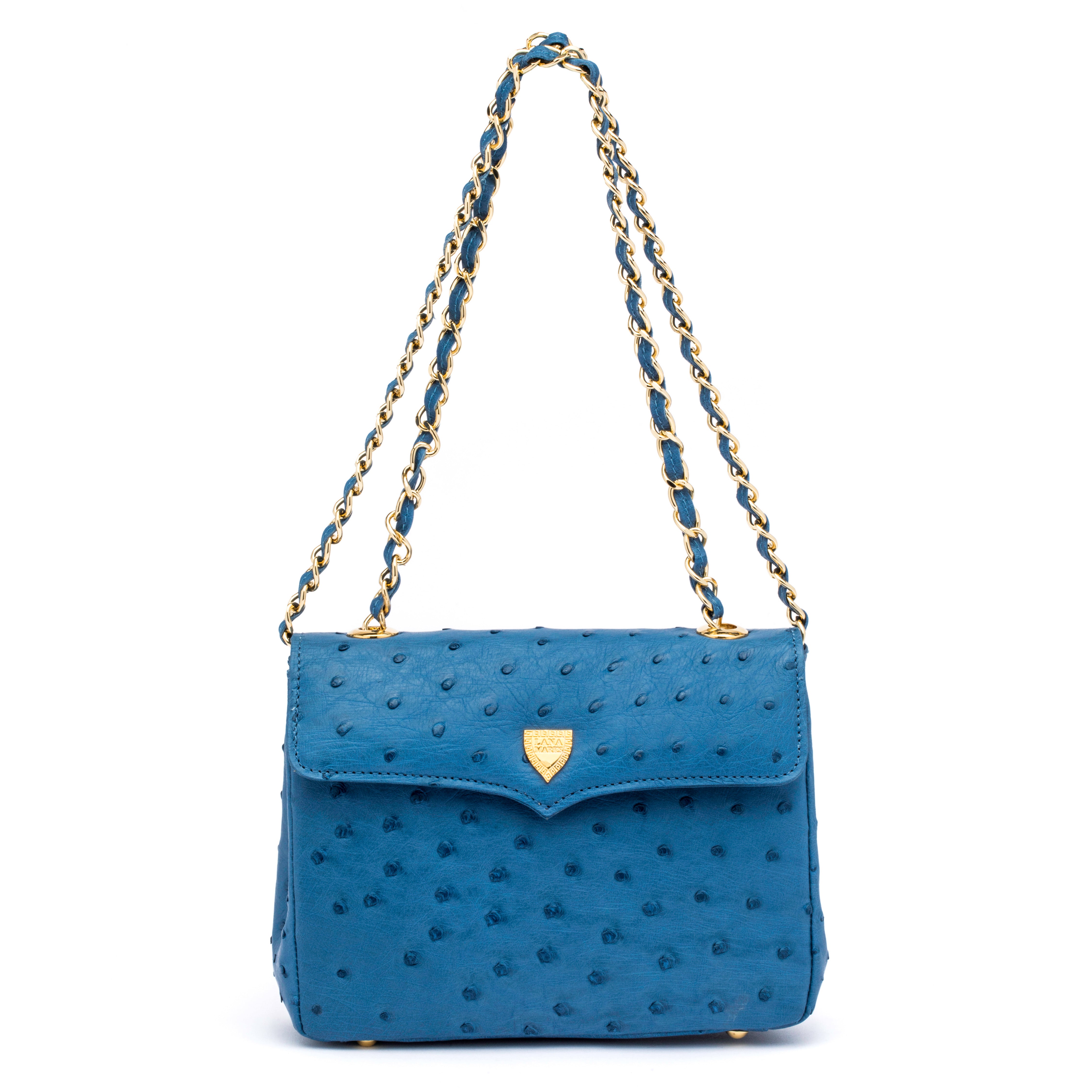 Medium Chain Bag in Turquoise