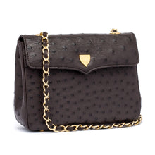 Load image into Gallery viewer, Medium Chain Bag in Dark Brown
