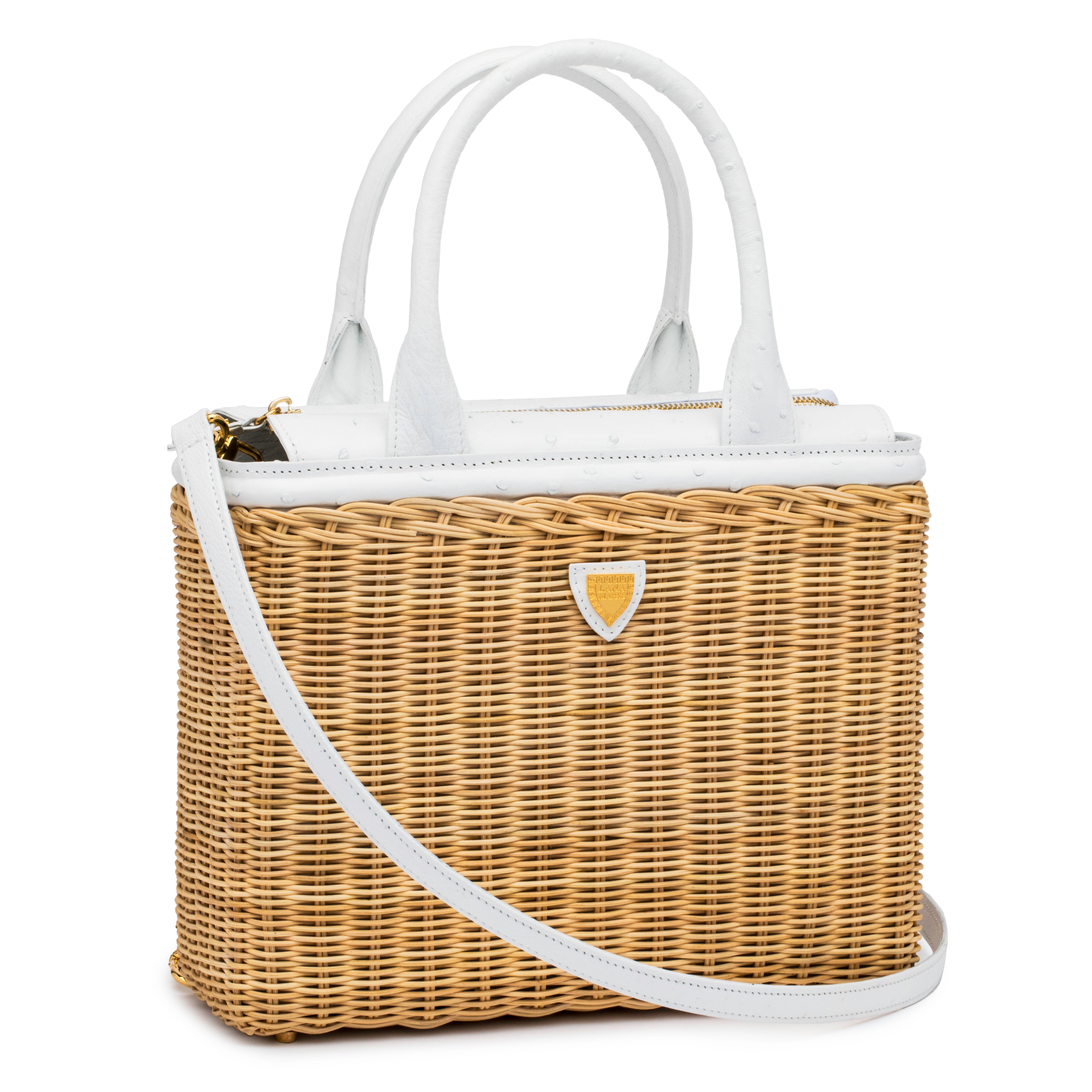 Grande Palm Beach Tote in White