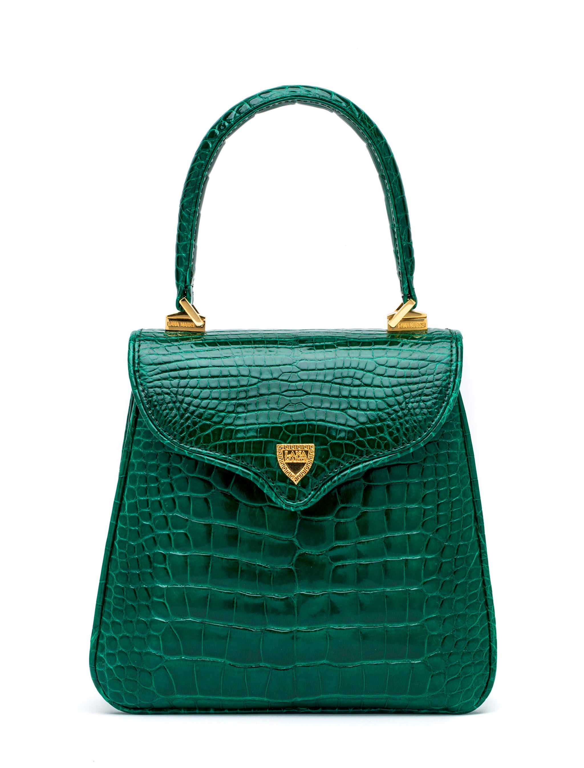 Medium Princess Diana in Emerald Green – LANA MARKS