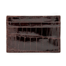 Load image into Gallery viewer, Credit Card Holder in Chocolate Brown
