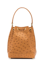 Load image into Gallery viewer, Isla Tote in Cognac Ostrich
