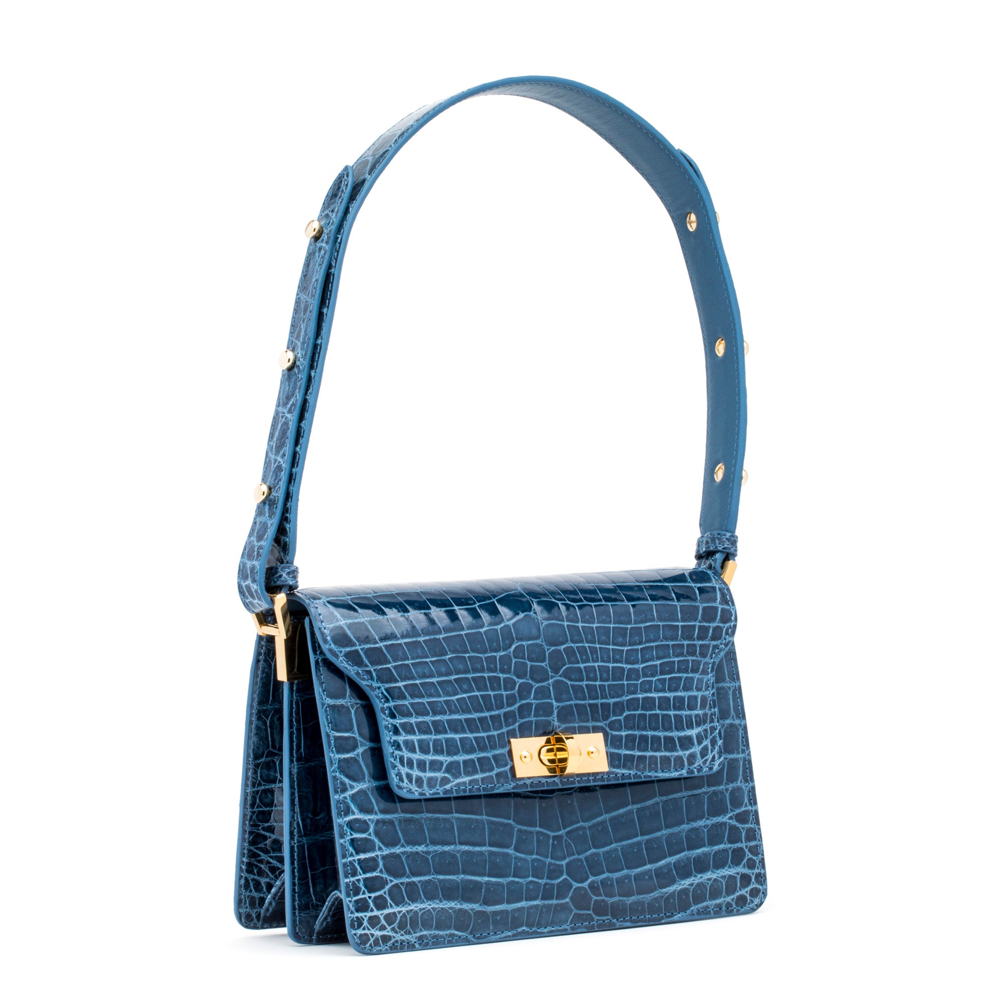 Metropolitan Handbag in Blue Jeans
