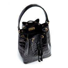 Load image into Gallery viewer, Isla Tote in Black Alligator
