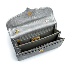 Load image into Gallery viewer, Petite Capri Clutch in Silver
