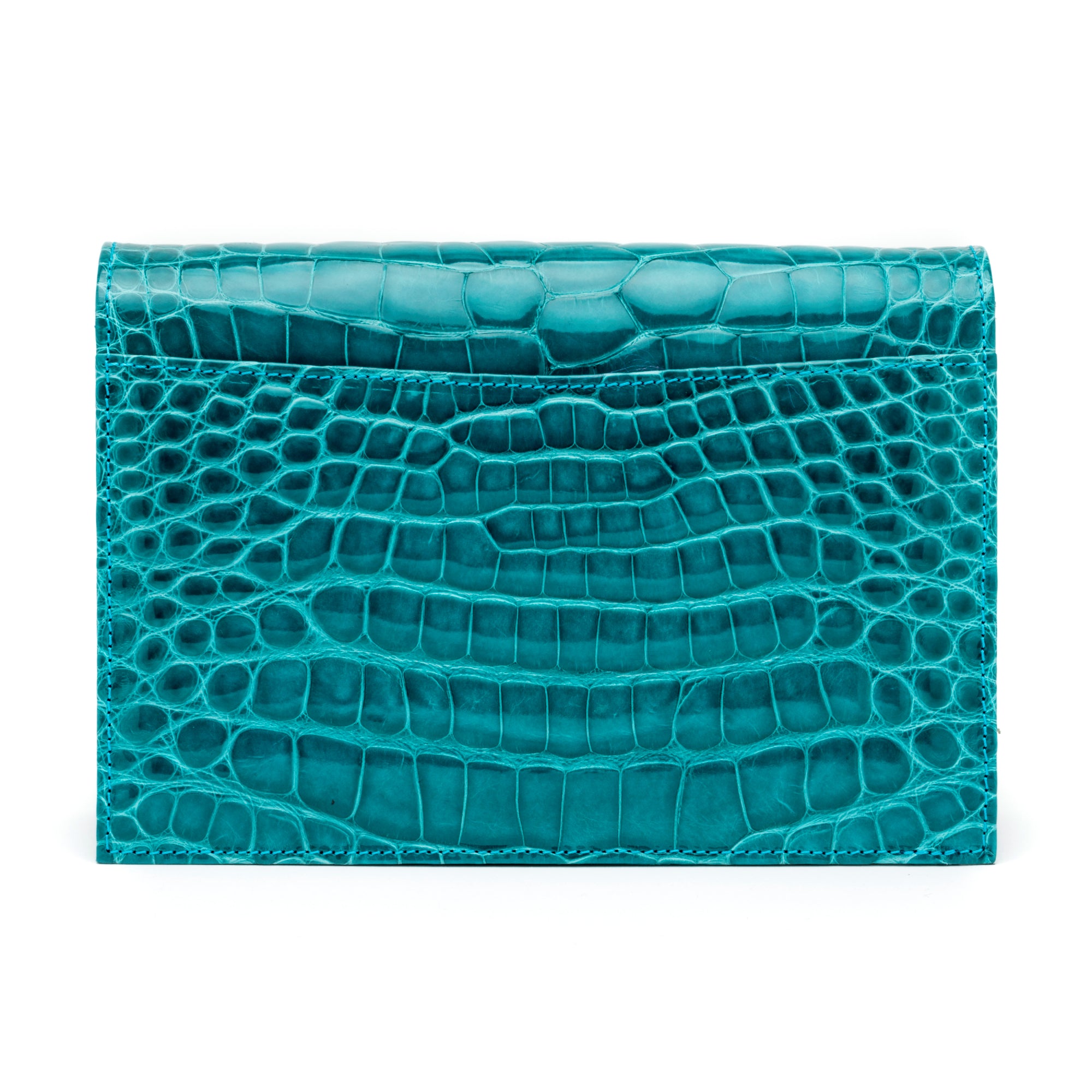 patchwork mini clutch python cream-turquoise – otra... Petite Capri Clutch – LANA MARKS
